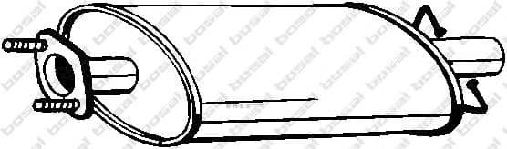 OEM EXHAUST PIPE 154459