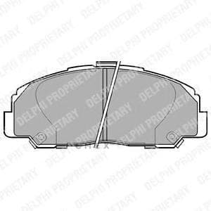 OEM BRAKE PAD AXLE SET LP944