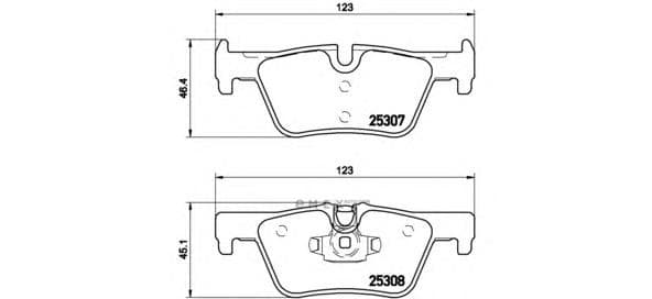 OEM PAD KIT, DISC BRAKE P06071