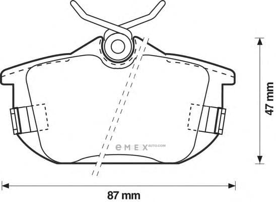 OEM BRAKE-PAD-KIT 571941J