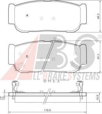 OEM Brake Pads/ABS 37567