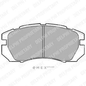 OEM BRAKE PAD AXLE SET LP930