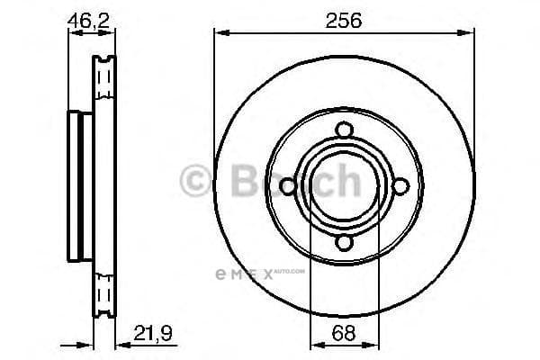 OEM BREMSSCHEIBE 0986478018