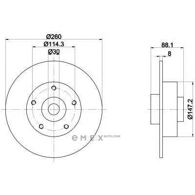 OEM MDC2550