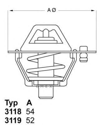 OEM THERMOSTAT ASSY 311988