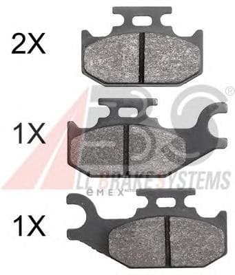 OEM Brake Pads/ABS 37933