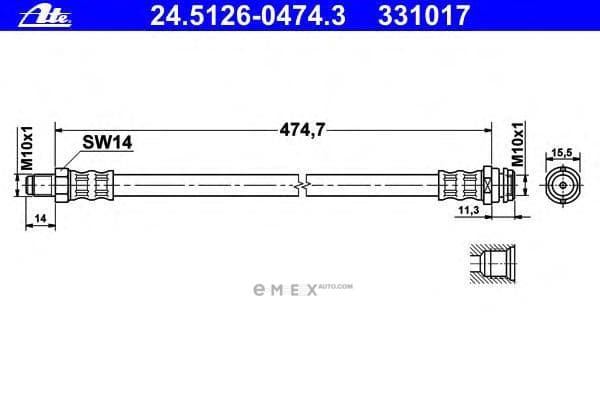 OEM 24512604743