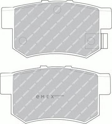 OEM PAD KIT, DISC BRAKE FDB956