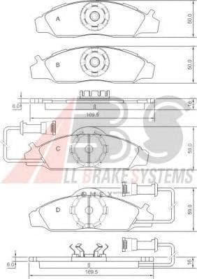 OEM PAD KIT, DISC BRAKE 37028