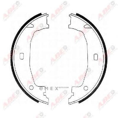 OEM SHOE KIT, DRUM BRAKE CRB004ABE