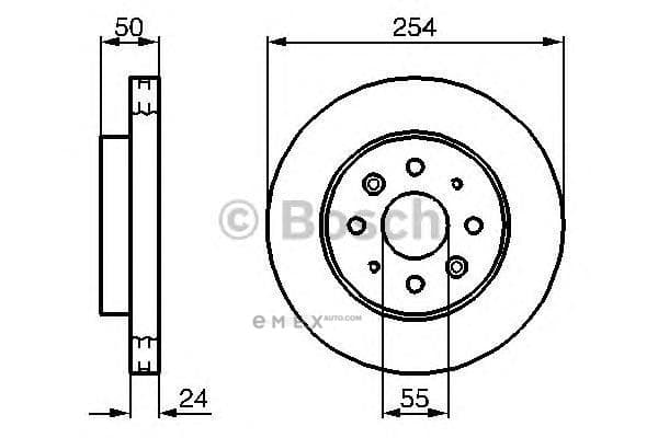 OEM BREMSSCHEIBE 0986479231