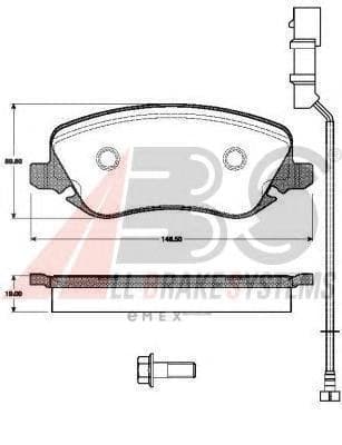 OEM Brake Pads/ABS 37380