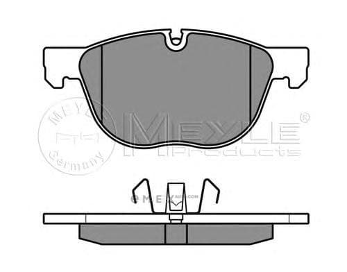 OEM Brake Pad Set, disc brake 0252417019