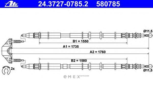 OEM 24372707852