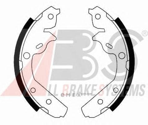 OEM Brake Shoes/USA 40519