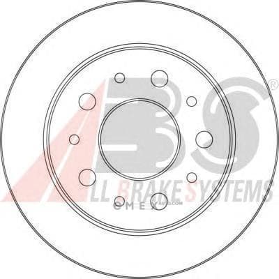 OEM Brake Discs/ABS 17462