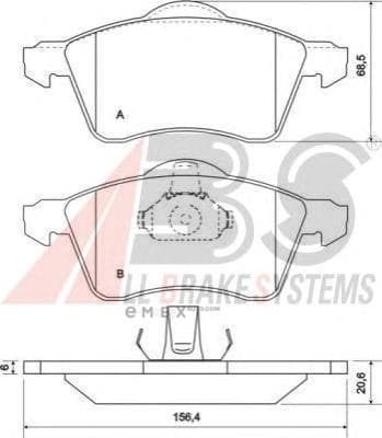 OEM PAD KIT, DISC BRAKE 36986