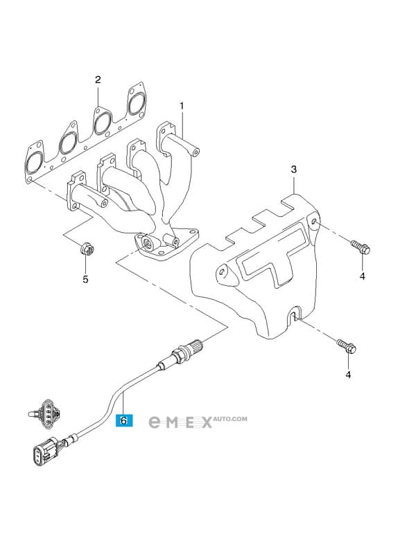 OEM SENSOR, HYD OXY 96396530