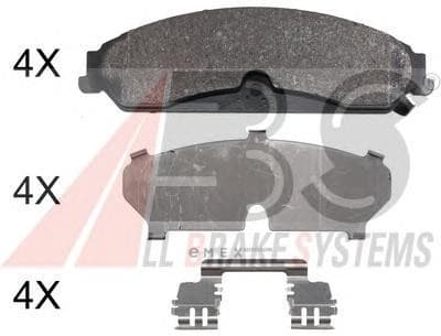 OEM Brake Pads/ABS 37949