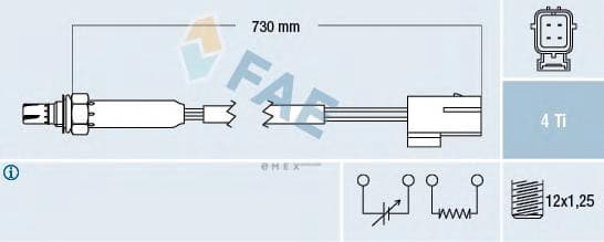 OEM SENSOR ASSY, OXYGEN 77185