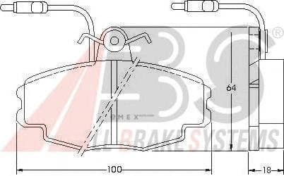 OEM Brake Pads/ABS 36770