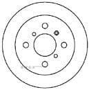 OEM BRAKE ROTOR 45531