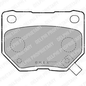 OEM BRAKE PAD AXLE SET LP1780