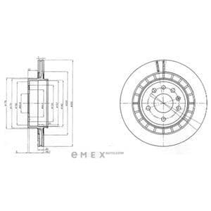 OEM BRAKE DISC (DOUBLE PACK) BG4046