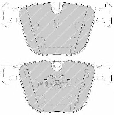 OEM PAD KIT, DISC BRAKE FDB1672