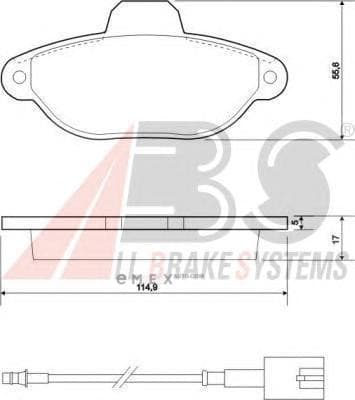 OEM Brake Pads/ABS 37595