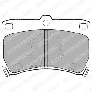 OEM BRAKE PAD AXLE SET LP531