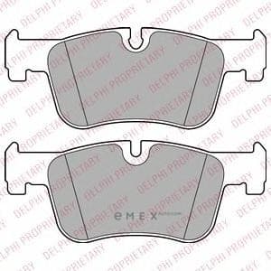 OEM BRAKE PAD AXLE SET LP2285