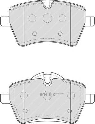 OEM PAD KIT, DISC BRAKE FDB4080