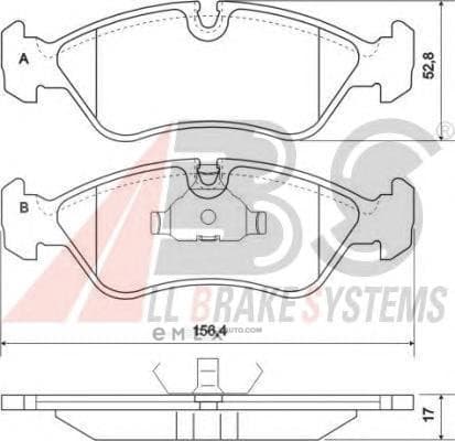 OEM PAD KIT, DISC BRAKE 36667