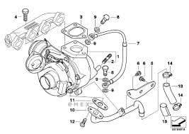 OEM Turbo charger 11657790314