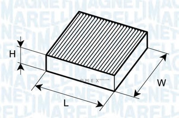 OEM FILTER ASSY, AIR ELEMENT 350203064090