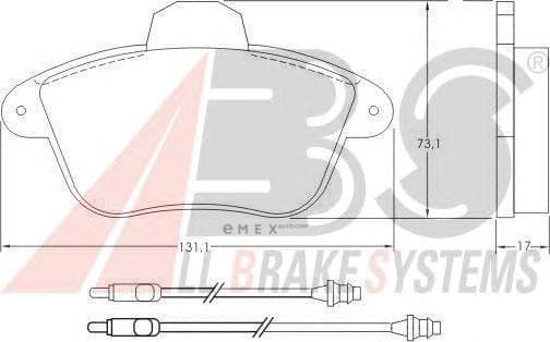 OEM Brake Pads/ABS 36765