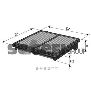 OEM FILTER ASSY, AIR ELEMENT A1502