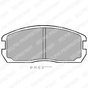 OEM BRAKE PAD AXLE SET LP467