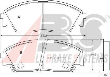 OEM PAD KIT, DISC BRAKE 36616