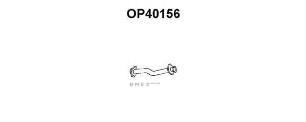 OEM Exhaust Pipe OP40156