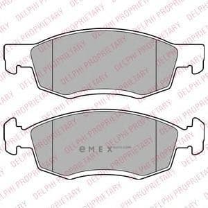 OEM BRAKE PAD AXLE SET LP2137