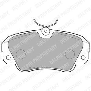 OEM BRAKE PAD AXLE SET LP848