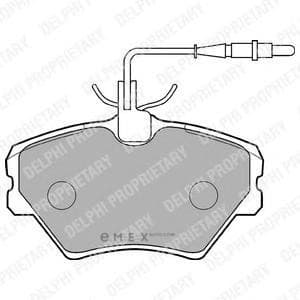 OEM BRAKE PAD AXLE SET LP862