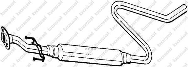 OEM EXHAUST PIPE 283141