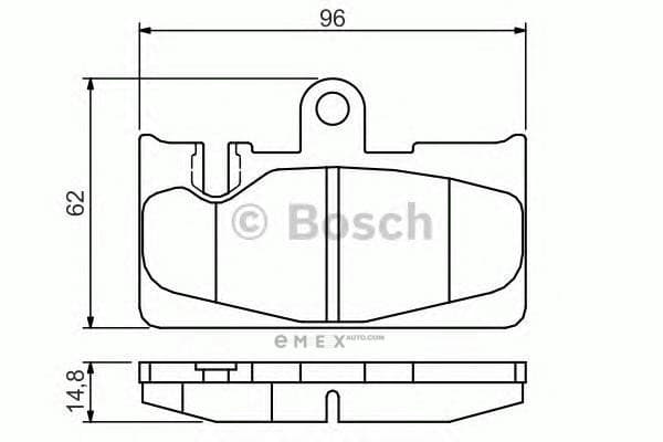 OEM Brake Lining 0986495139