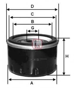 OEM OIL FILTER S3282R