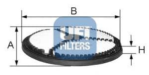 OEM FILTER ASSY, AIR ELEMENT 2727400