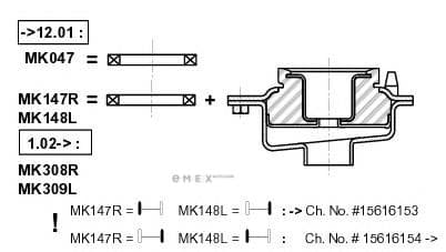 OEM SEAL RING MK047