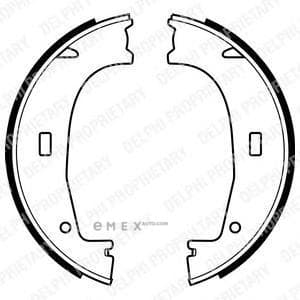 OEM BRAKE SHOE AXLE SET LS1704